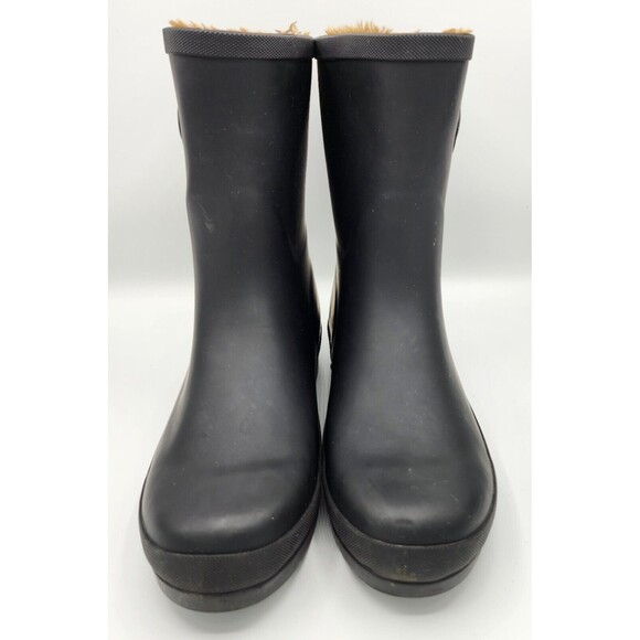 CHOOKA Delridge WOMEN'S SZ 9 Black Rain Boot - Waterproof - Mid-Height PREOWNED - Picture 7 of 13